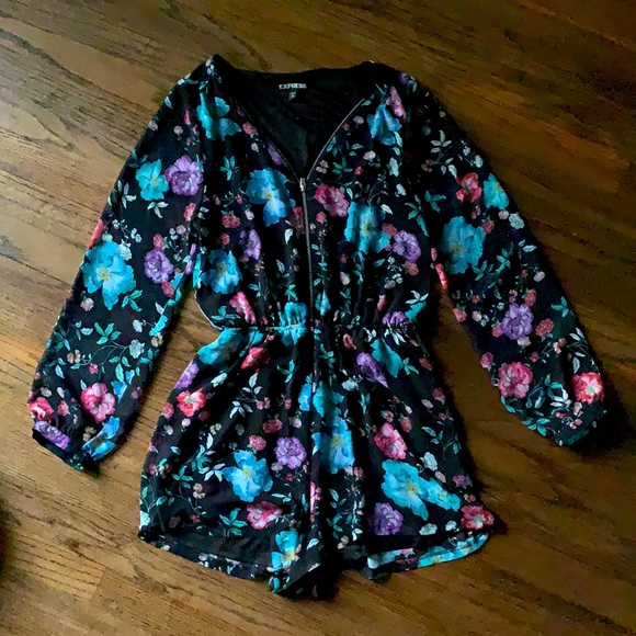 Express Pants - Long-sleeve Express romper, Size XS